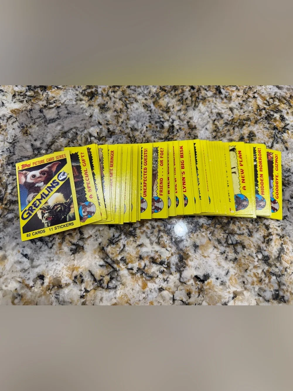 1984 Topps Gremlins Cards